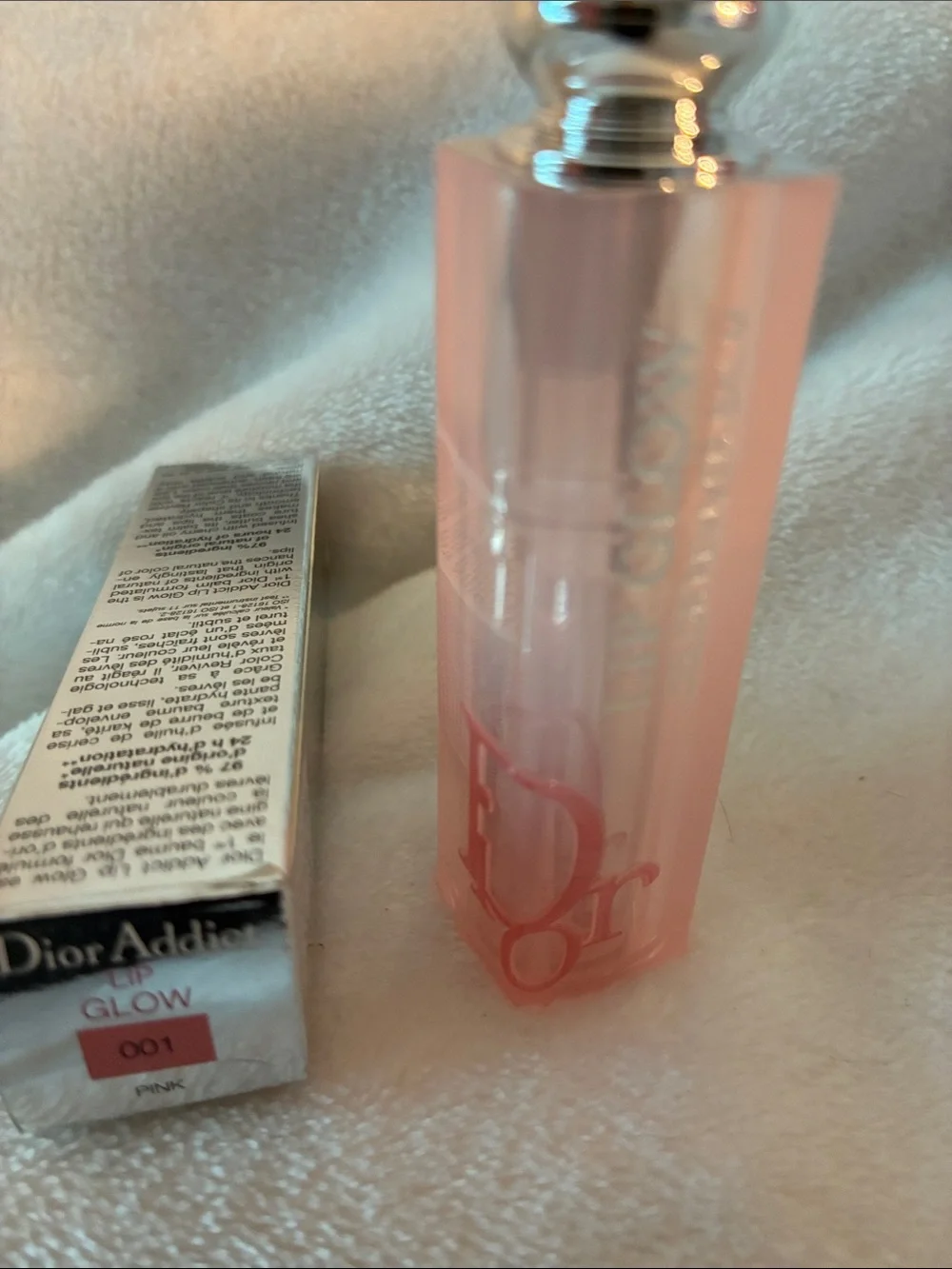 Dior Addict Lip Glow Reviving Balm in Soft Pink 001